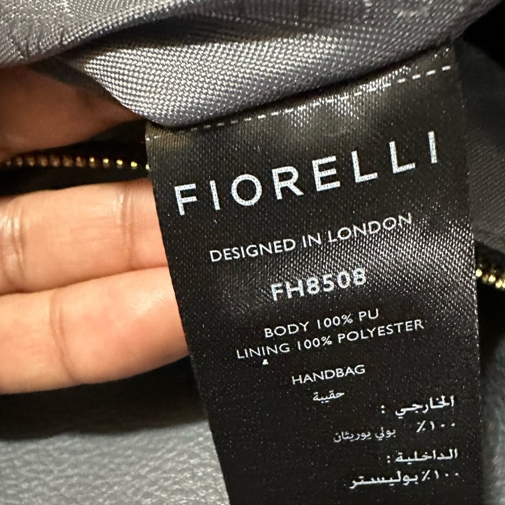 FIORELLI EST.1988 GRAY Pebbled BAG - Crossbody & Shoulder Straps Purse - Picture 12 of 12